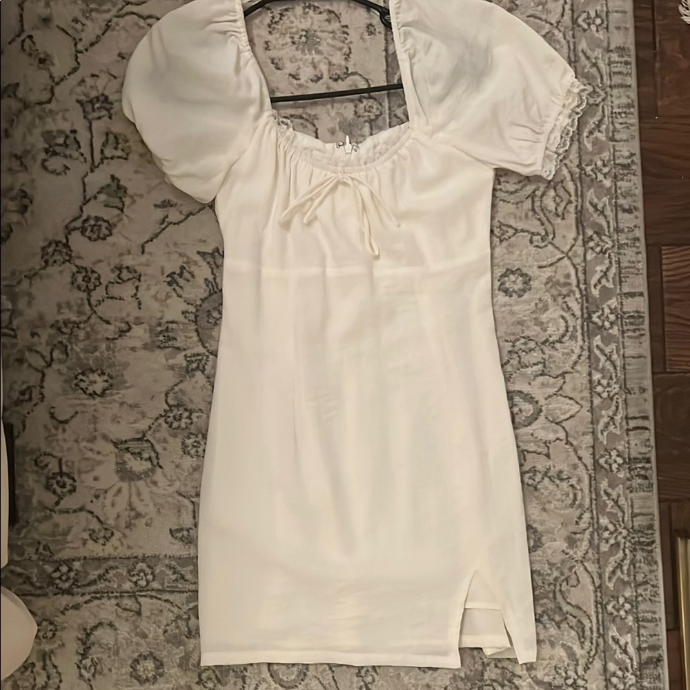 Princess Polly White Sleeve Dress